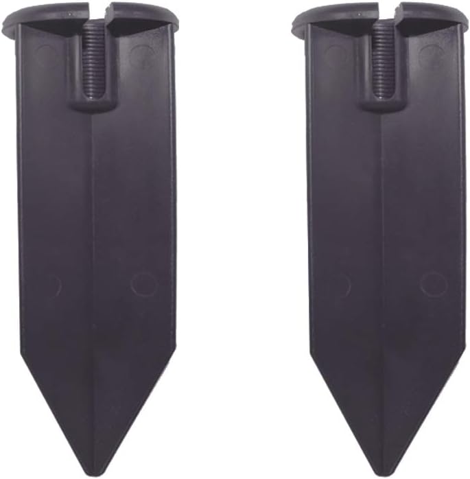Cheopha Estaca de ABS resistente de 8 pulgadas de longitud 12 pulgadas de 12 pulgadas – 14 rosca NPSM resistente a la corrosión para iluminación de