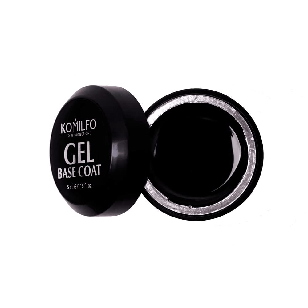 KOMILFO – Capa de gel con base de goma, 0.3 fl oz, 0.5 fl oz, 1.0 fl oz, fibra, base X, cubierta, base francesa, blanco lechoso, capa superior, capa
