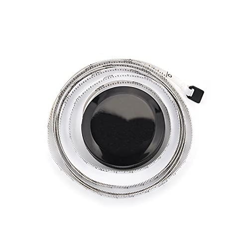 Cinta métrica flexible suave de 60 pulgadas59.1 in, regla telescópica automática, para medición corporal, medida de costura, fitness en casa