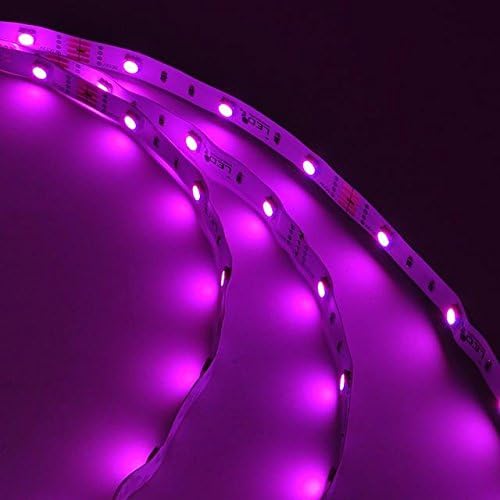 Tira de luz LED flexible con cambio de colores 12v (carrete de 5m16.4 pies) de Ledwholesalers, 2034rgb