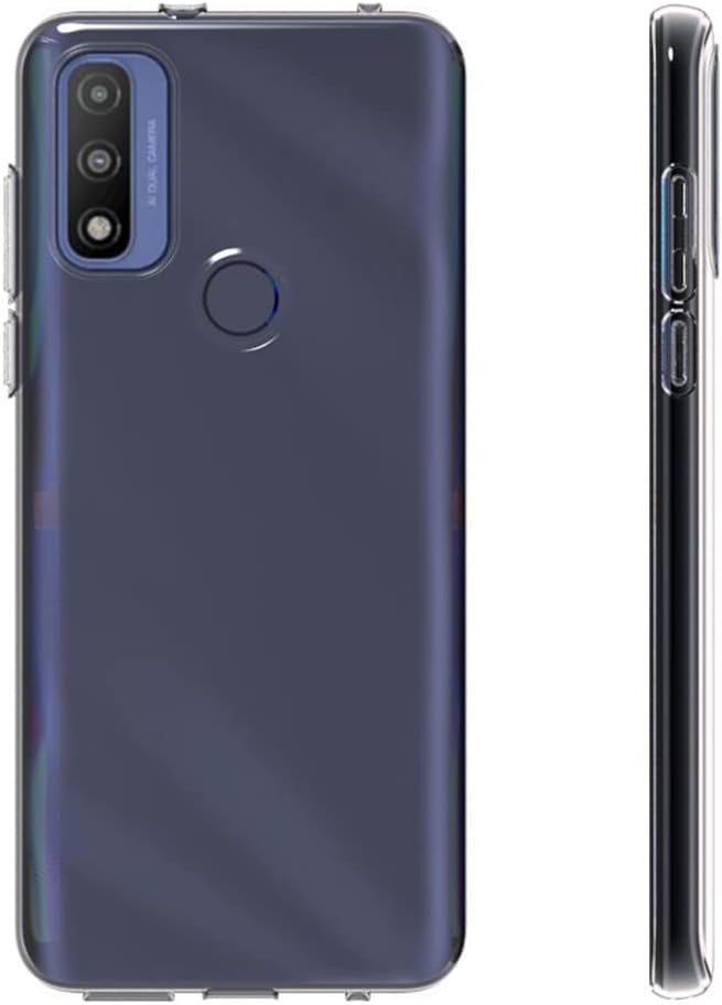 Funda transparente para Motorola G Pure para Moto G Power 2022Moto G Play 2023, piel suave, delgada, flexible, de silicona, TPU, resistente a los