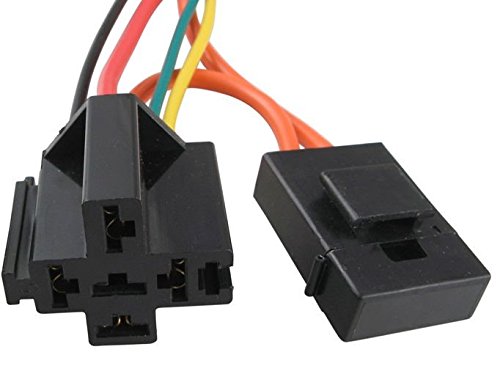 American Volt Kit de interruptor universal de cableado de relé de termostato de refrigeración para radiador eléctrico dual (38 pulgadas NPT, 180