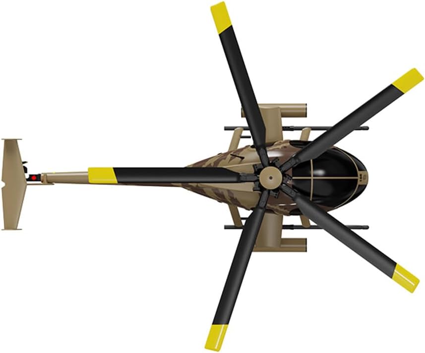 Newcomer Helicóptero RC MD500 C189, modelo de avión 128 2.4G 4CH modelo de helicóptero de un solo rotor, juguetes de helicóptero remoto para niños y