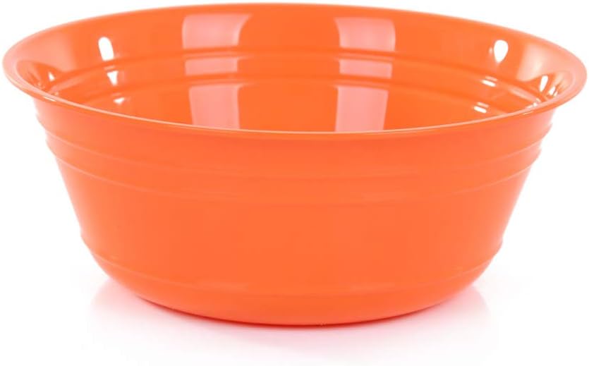 Mintra Home Tazones para aperitivos (mediano, 6 unidades (1.8 litros), naranja)