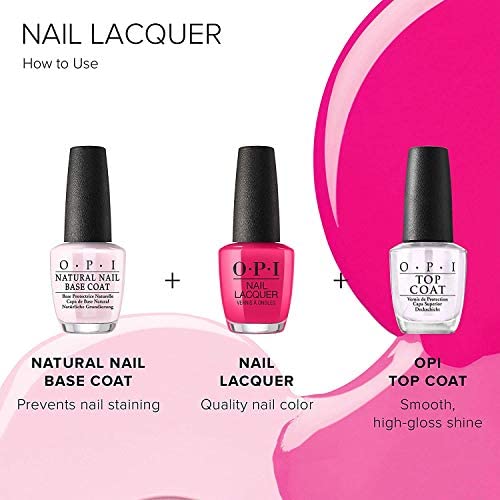 OPI – Esmalte de uñas, 0.5onzas líquidas