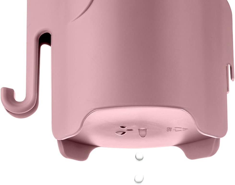 RyanLemon Soporte para cepillo de dientes de elefante para niños, con ventosa eléctrica para cepillo de dientes y pasta de dientes para niños