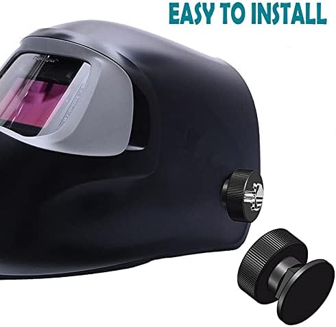 Capucha de soldadura para casco de tubería – 1 par de sujetadores de bandera de EE. UU., patrón negro, casco de aluminio, piezas de repuesto,