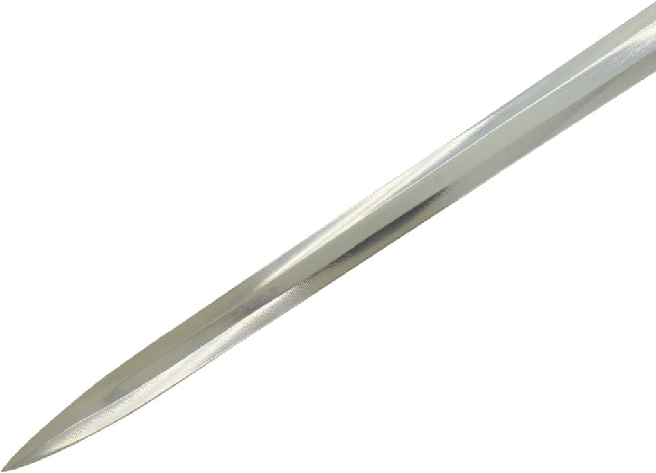 Medieval Warrior Espada vikinga cruzada de la Edad Media con vaina