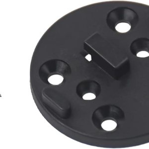 Placa adaptadora de motor 252835MM a soportes Rollease Skyline, 1 juego negro Placa adaptadora de motor 252835MM a soportes Rollease Skyline, 1 juego negro