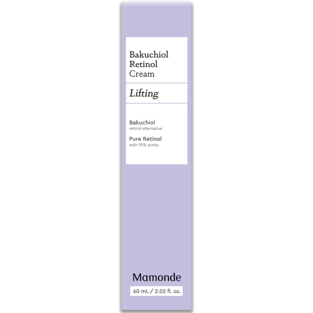 Mamonde Bakuchiol – Crema de retinol con 95% de retinol puro, crema diaria coreana de retinol para calmar, hidratar