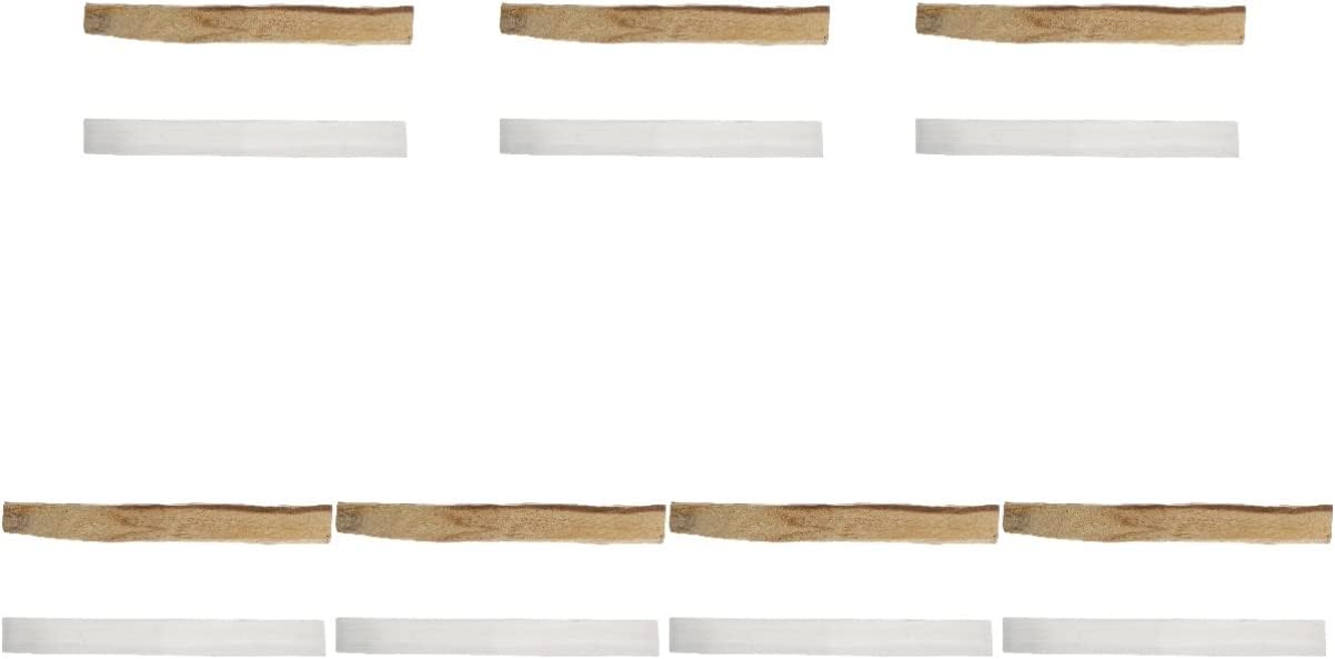 7 juegos de barra de yeso, barra de incienso de madera sagrada para difuminar palitos de meditación, barra de incienso de madera blanca, barra de