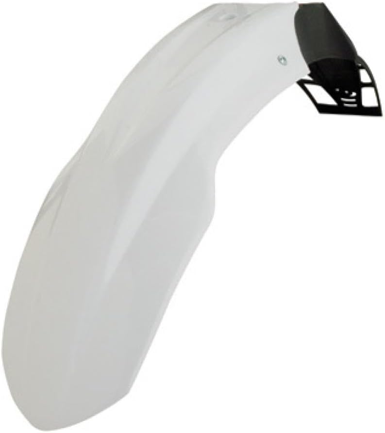 Polisport UFX – Guardabarros delantero de flujo libre blanco para Honda XR200R 1981-2002