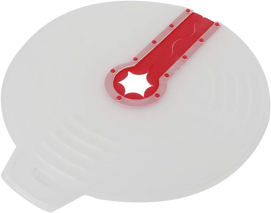 Protector contra salpicaduras de silicona de 12.2 pulgadas, cubierta antisalpicaduras, batidor de huevos, tapa de tazón de mezcla, accesorios de