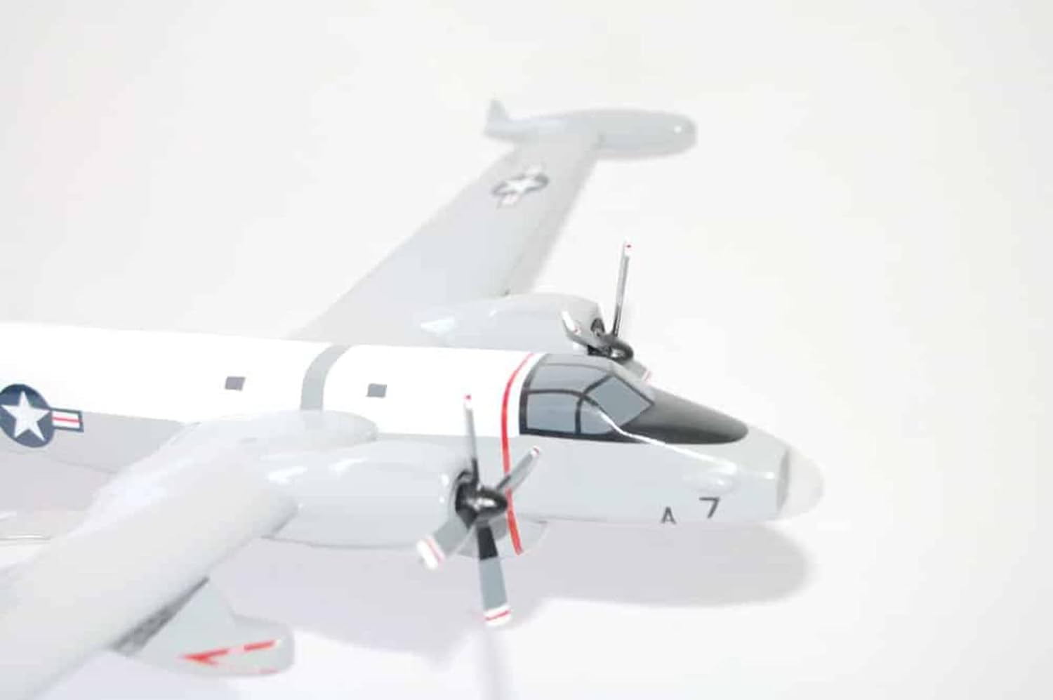Squadron Nostalgia LLC VP-42 Sea Demons P2V7 Modelo,Maqueta de Mahogany