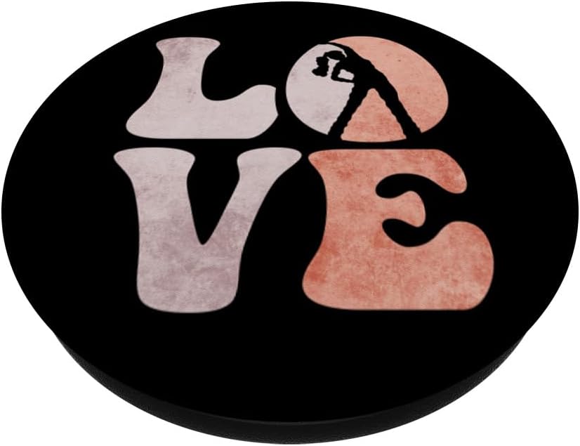 Aerobics Fitness Exercise LOVE PopSockets Swappable PopGrip