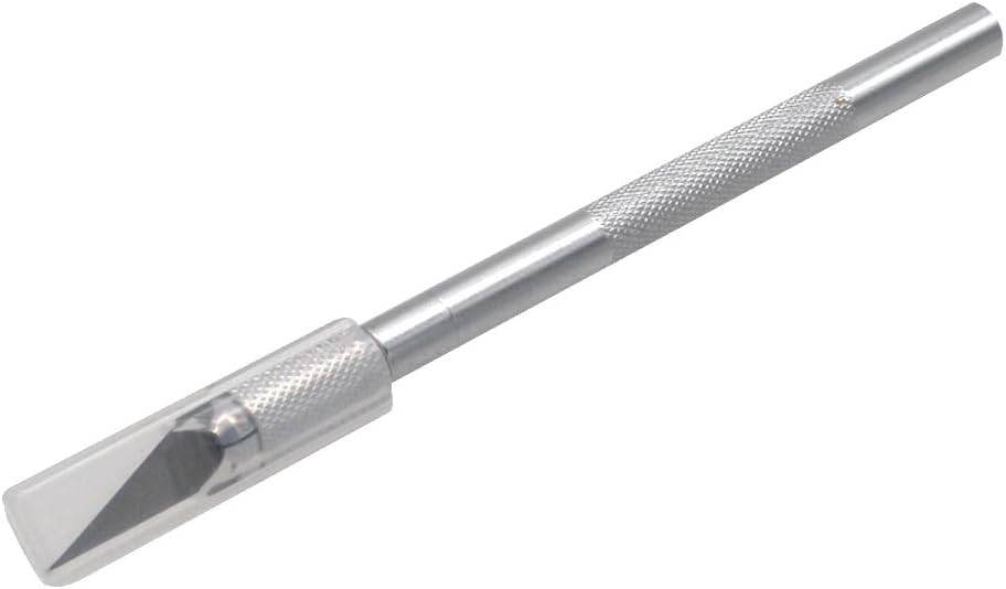 10 cuchillos de corte de precisión, cuchillo profesional afilado con tapa de seguridad para arte, tela, metal fino, papel
