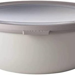 Rosti Mepal RST62160WH Cirqula – Cuenco para almacenar alimentos y servir con tapa, bajo 2.3 cuartos de galón, color blanco Rosti Mepal RST62160WH Cirqula – Cuenco para almacenar alimentos y servir con tapa, bajo 2.3 cuartos de galón, color blanco