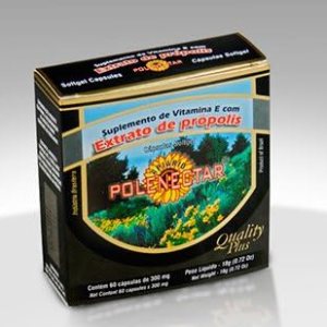 Paquete de 2 Polenectar Brasil Green Bee Propolis 60 cápsulas blandas 300 mg Paquete de 2 Polenectar Brasil Green Bee Propolis 60 cápsulas blandas 300 mg