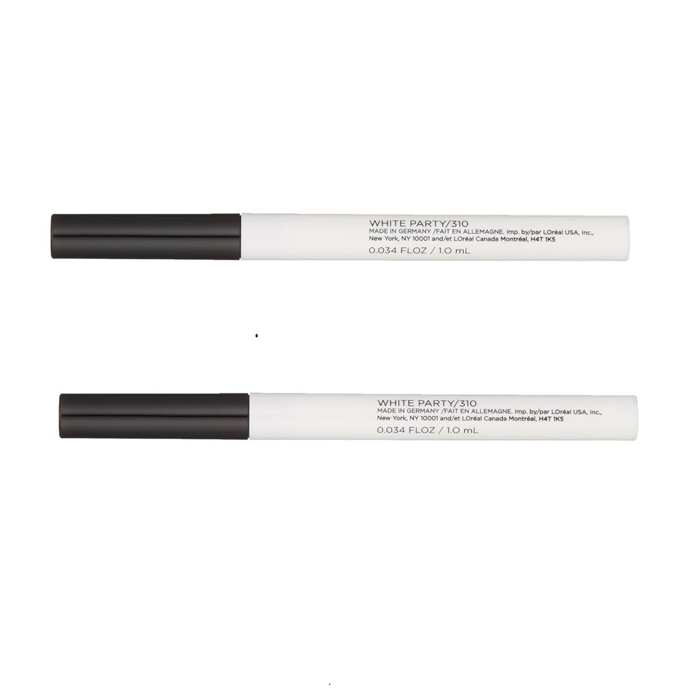 L’Oreal Paris Infallible Paints – Delineador de ojos líquido, color blanco Party 310