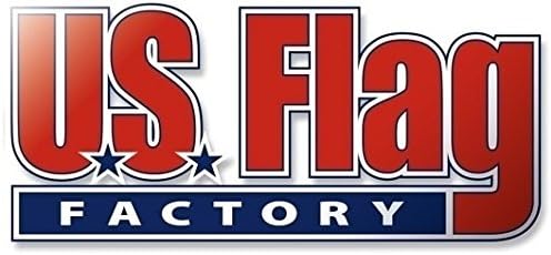 US Flag Factory Bandera estadounidense de línea azul delgada de 3 x 5 pies (estrellas bordadas, rayas cosidas) para oficiales de policía, bandera