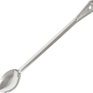 Great Credentials Cuchara de preparación sólida, acero inoxidable, mango extra largo de 18 pulgadas (sólido, 18) Great Credentials Cuchara de preparación sólida, acero inoxidable, mango extra largo de 18 pulgadas (sólido, 18)