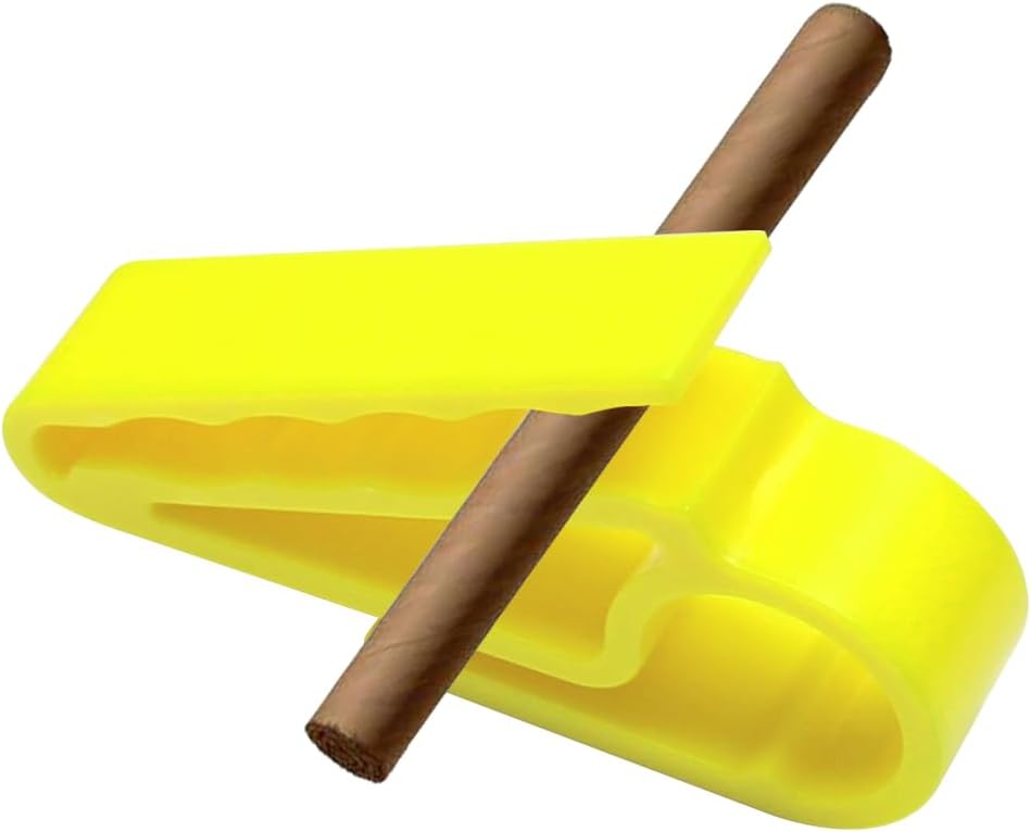Scott Edward Soporte para cigarros de golf, clips para carrito de golf, barcos, cualquier superficie, accesorios de cigarros para hombres, soporte