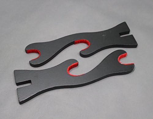 Acolchado Protect 2 capas de espada samurái japonesa Katana Wakizashi Tanto soporte de exhibición para todas las espadas