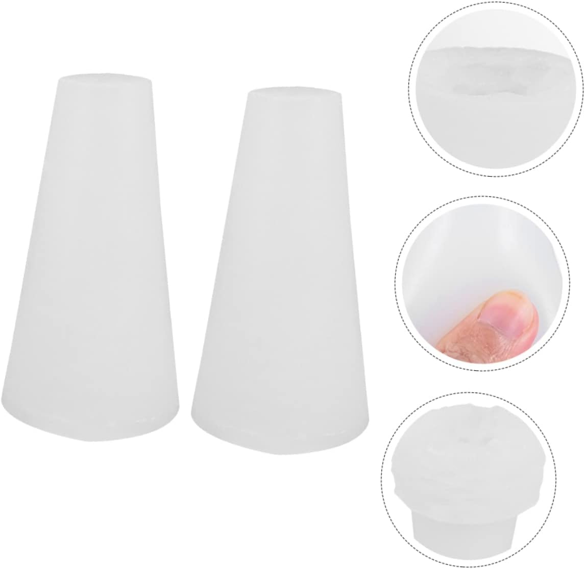 Abaodam Molde de silicona para jabón de cera de silicona, moldes de vela de Navidad, moldes de silicona para árbol de Navidad, moldes de silicona