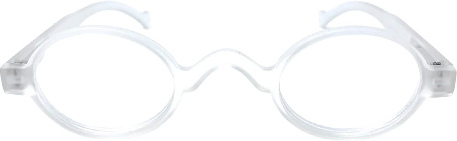 Incredible Bargains The Osbourne Vintage Professor – Gafas de lectura redondas ovaladas con bisagra de resorte