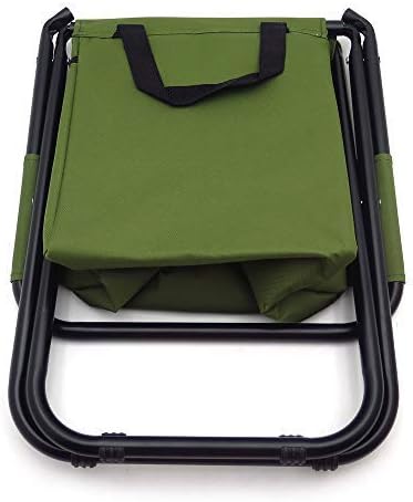 HTTMT Taburete de silla de mochila multiusos con bolsa más fresca Senderismo Pesca Camping Picnic Número de artículo ET-Seat002