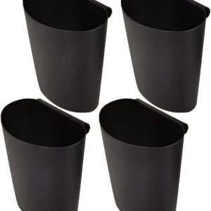 STOBOK Cesta de almacenamiento de 4 piezas, contenedor de mesa, papelera de pared, soporte para lápices, bote de basura compacto, papelera rodante, STOBOK Cesta de almacenamiento de 4 piezas, contenedor de mesa, papelera de pared, soporte para lápices, bote de basura compacto, papelera rodante,