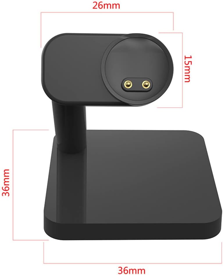 5V 1A Smartwatch Cargador Cuna Base Base de Carga Soporte para Xiaomi Mi Band 567 NFC Accesorio