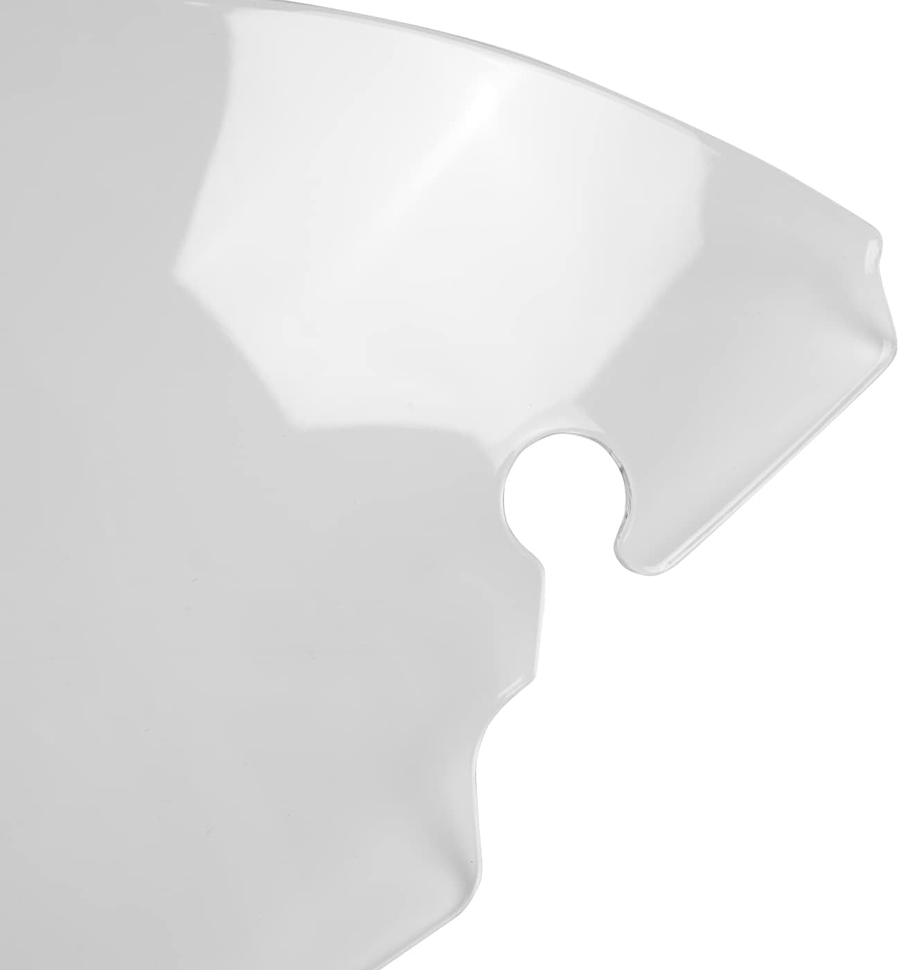 WYNMOTO Parabrisas transparente de 4.5 pulgadas compatible con Harley Davidson Touring Street Glide Electra Glide FLHT FLHTCU Ultra Classic Glide