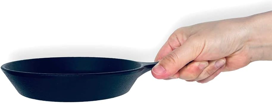 Iwachu Sartén japonesa de hierro fundido – 5.5 pulgadas – Fabricado en Japón
