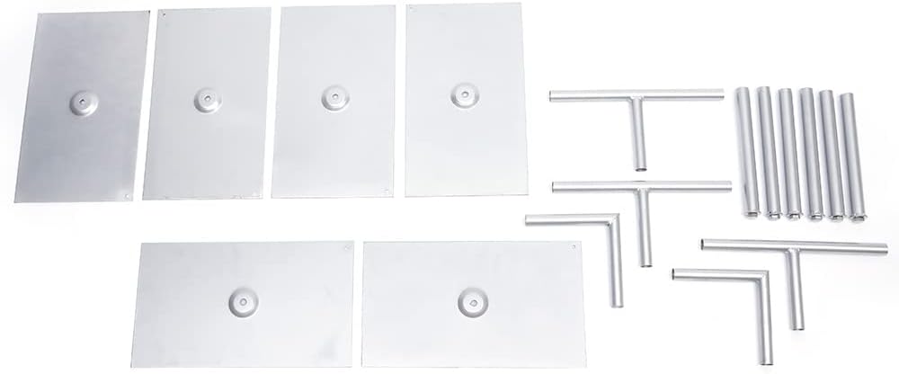 Soporte para telón de fondo de tubo de 10 x 50 pies, gran resistente, telón de fondo con base, telescópico, para bodas, fiestas, espectáculos de