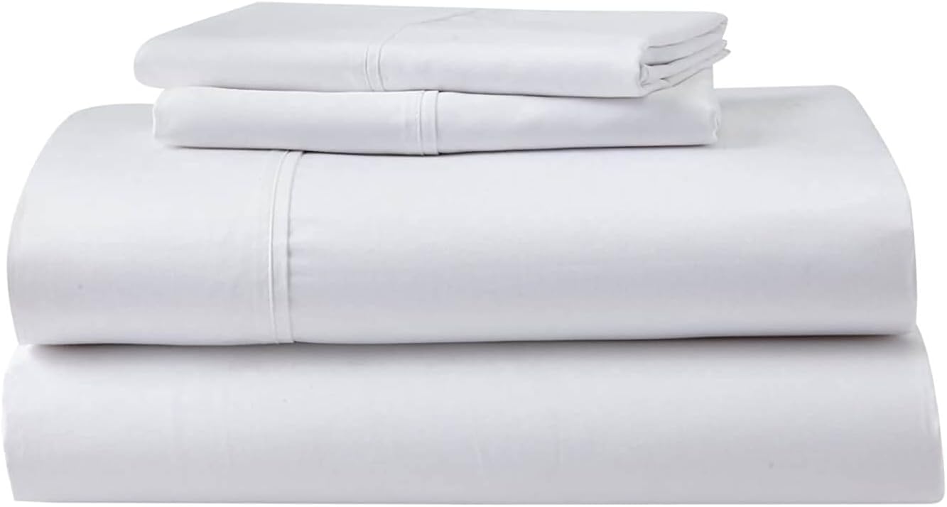 GhostBed Cal King Cooling – Juego de sábanas de lujo de algodón Supima y Tencel, resistente a las arrugas con bolsillos profundos, 6 piezas, color