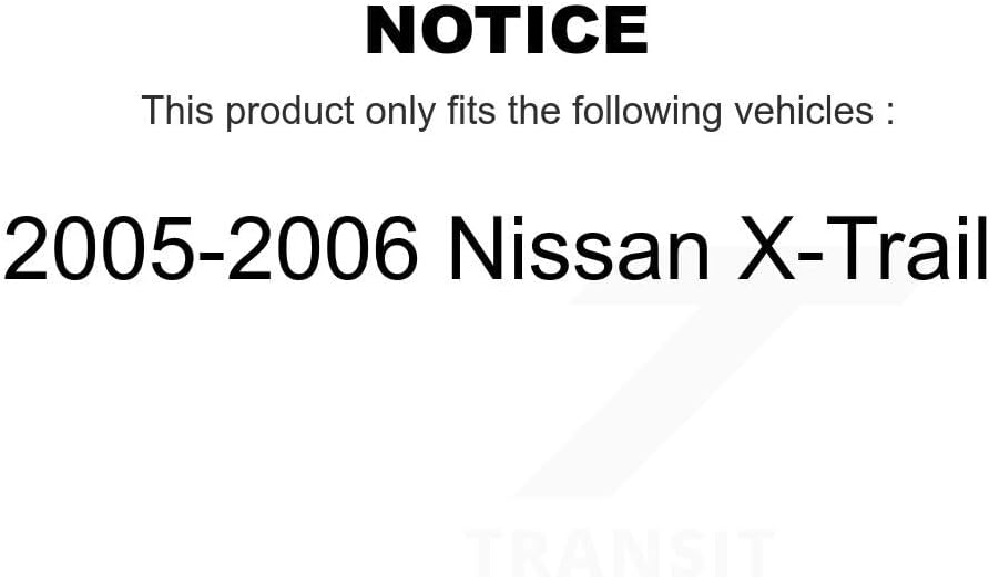 Kit de puntal de suspensión trasera delantera para Nissan X-Trail K78-100895 2005-2006