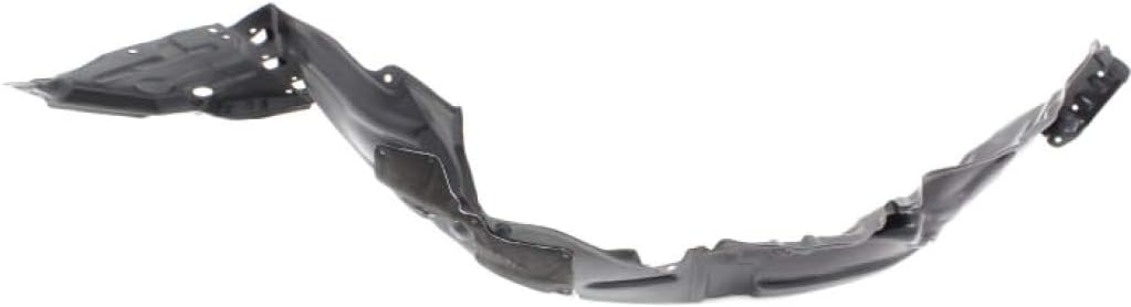 Para Toyota Prius 2016 2017 2018 Fender Liner lado del conductor  Delantero  Certificado CAPA  Todos los submodelos  Plástico  Reemplazo para