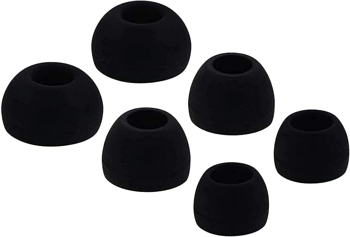 Puntas para los oídos compatibles con JBL Endurance Race Sport Earbuds, 6 pares de tamaños SML de repuesto de silicona suave, compatible con JBL