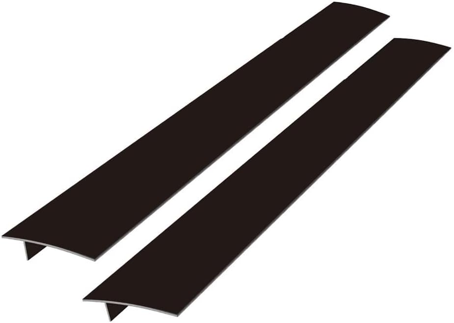 Cubierta de silicona para encimera de cocina, 25 pulgadas de largo y extra anchas para llenado de huecos de estufa, 2 piezas, entre horno y