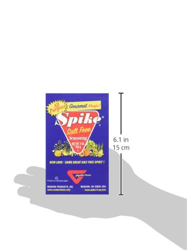 Spike All Natural Seasoning – Caja de 9 onzas sin sal