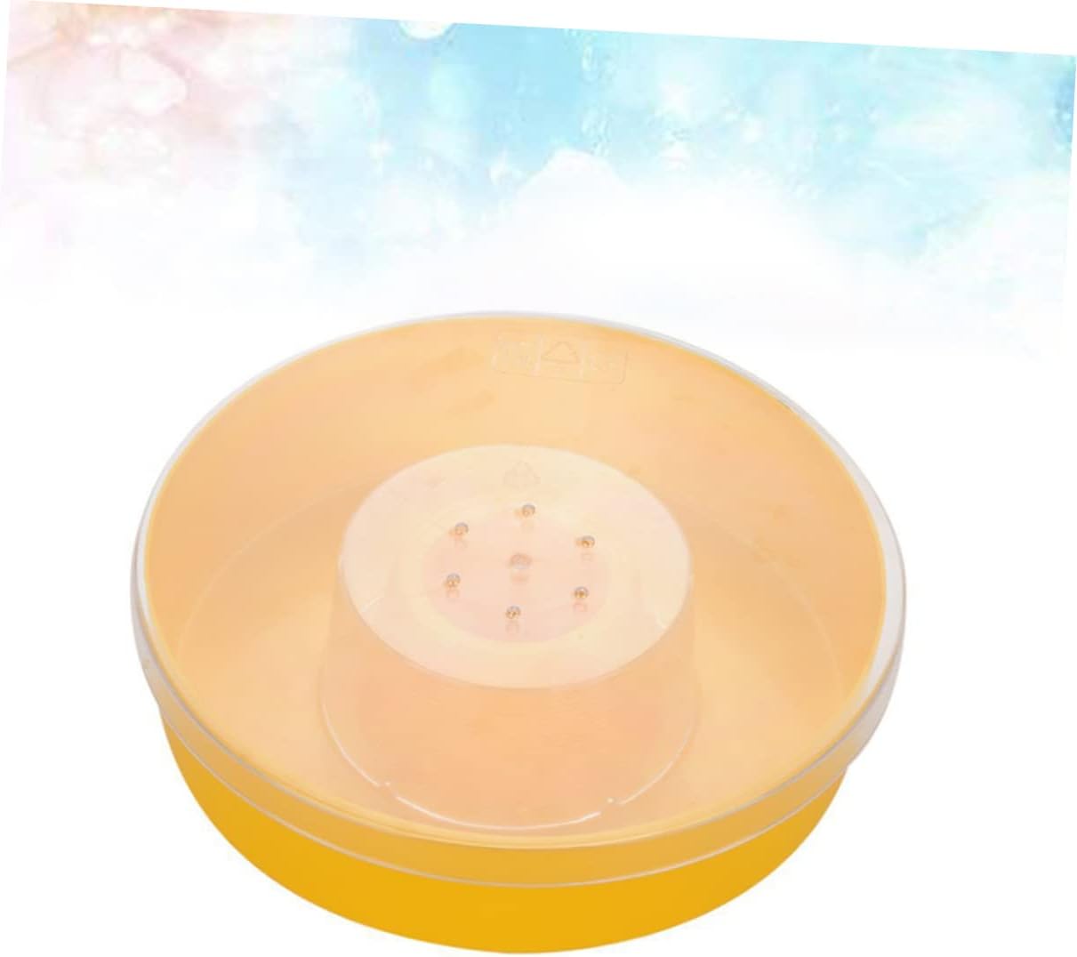 Toddmomy Alimentador de agua de abeja, comedero de abeja, colmena de abejas, alimentador de abeja, plato de alimentos para abejas, alimentador