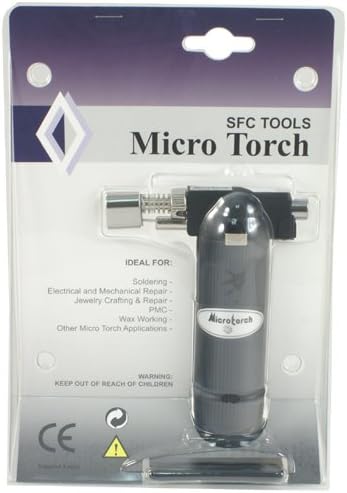Antorcha de butano de micro-llama que suelda la joyería Hobbies Self Igniting SFC Tools14-300