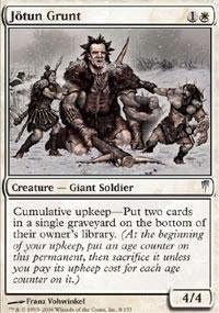 Magic the Gathering – Jotun Grunt – Coldsnap