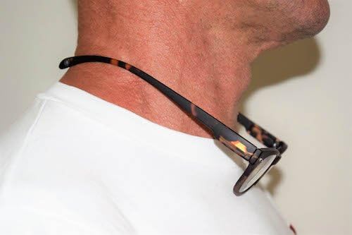 Spider Monkey Gafas de lectura de brazo largo ancho Havanna (+3.00)