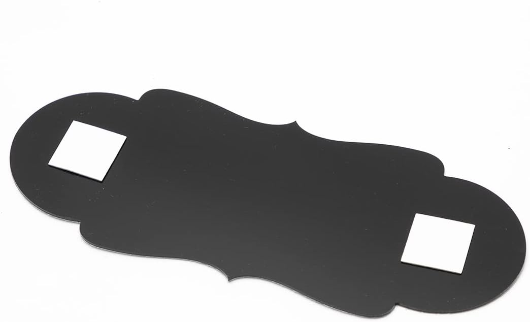 Signs ByLITA Designer Please Use – Puerta trasera (negro) – Pequeño, 1 paquete