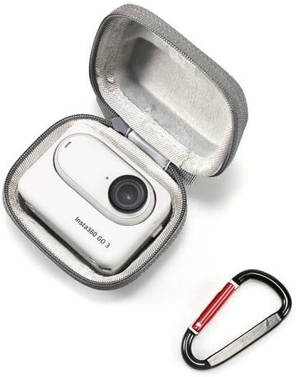 Coyktonty Bag Funda de transporte para Insta360 GO3, mini funda, GO 3 accesorios de funda protectora (gris)