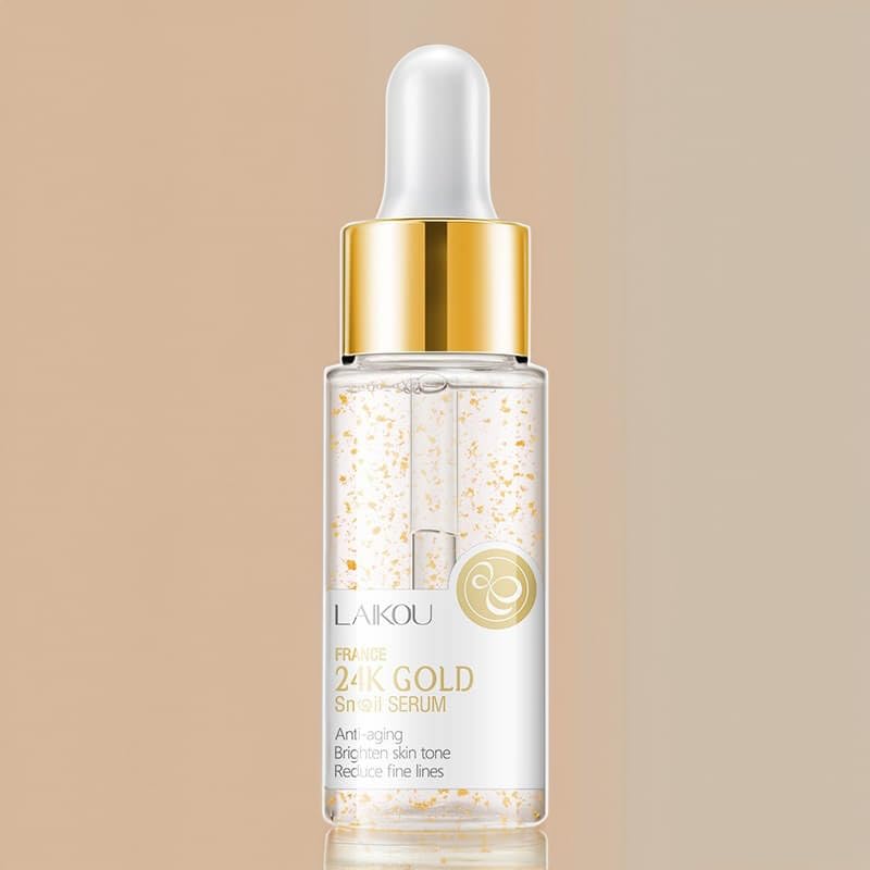 EKHAYA – Suero reparador de mucina de caracol suero hidratante de esencia de mucina de caracol con vitamina C para rejuvenecimiento de la piel,