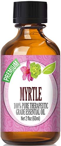 Healing Solutions Aceite esencial de mirto 100% puro, grado terapéutico, aceite de mirto, 2.0 fl oz