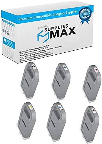 Repuesto compatible para Canon ImagePROGRAF PRO 200021004000410060006100 paquete combinado de inyección de tinta de alto rendimiento (PBKCMYPCPM)